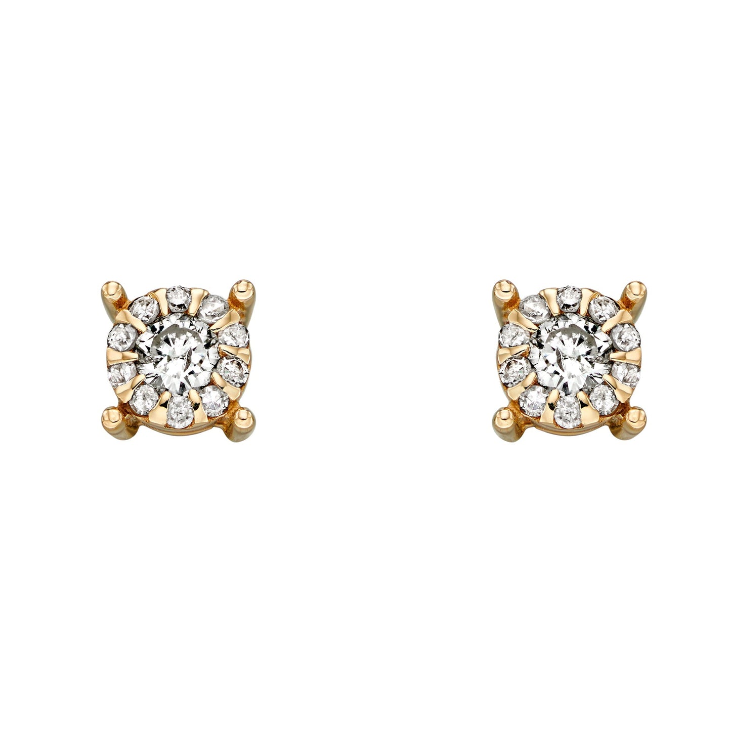 Elements Gold Birthstone Stud Earrings-7