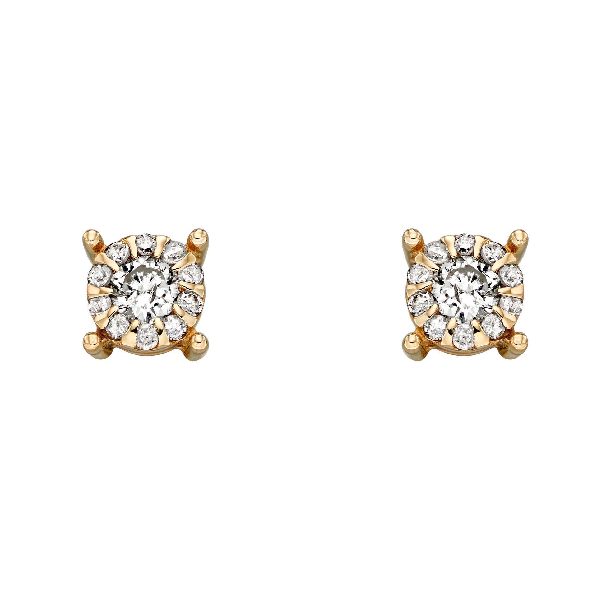 Elements Gold Birthstone Stud Earrings-7
