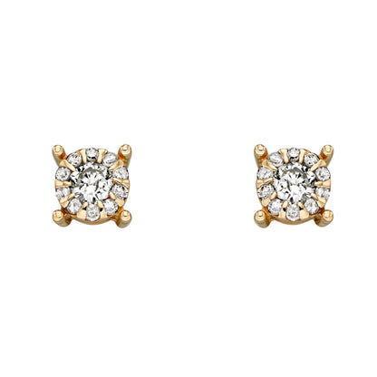 Elements Gold Birthstone Stud Earrings-7