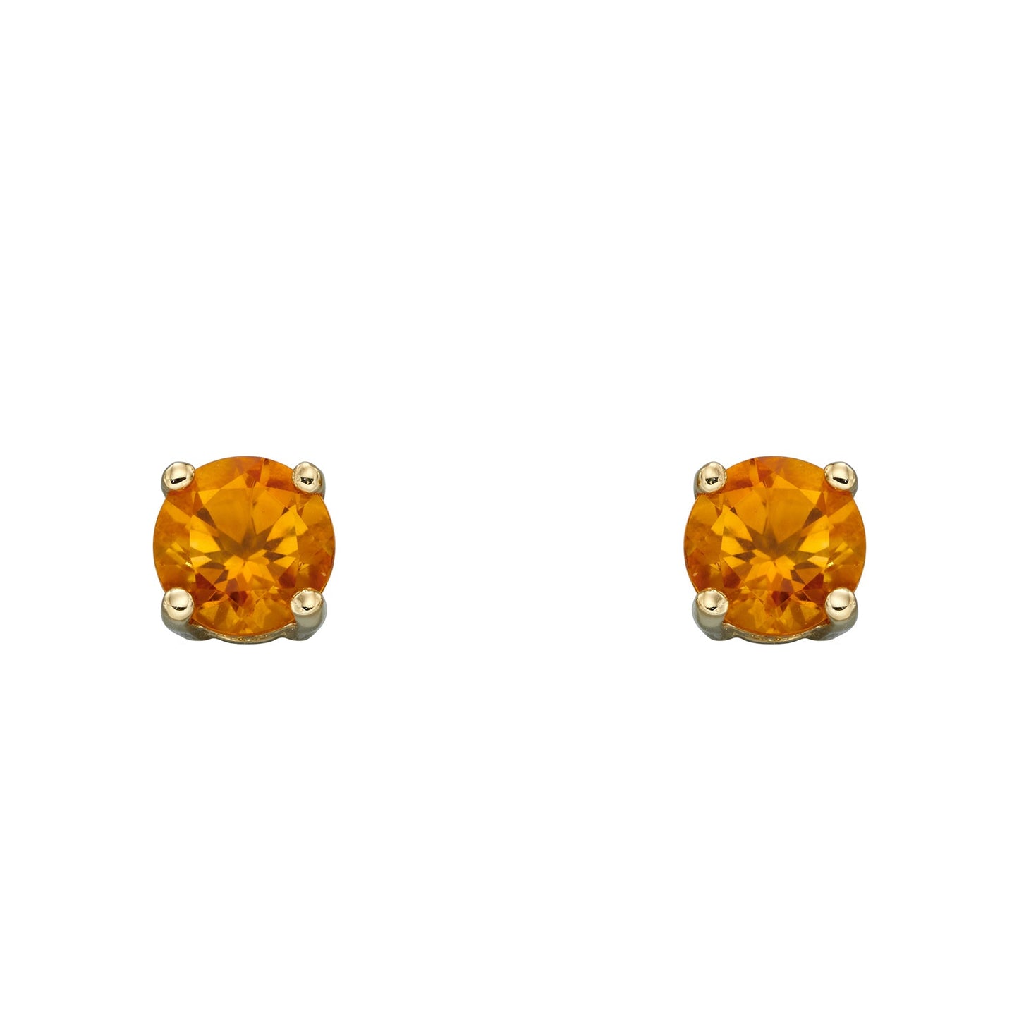 Elements Gold Birthstone Stud Earrings-14