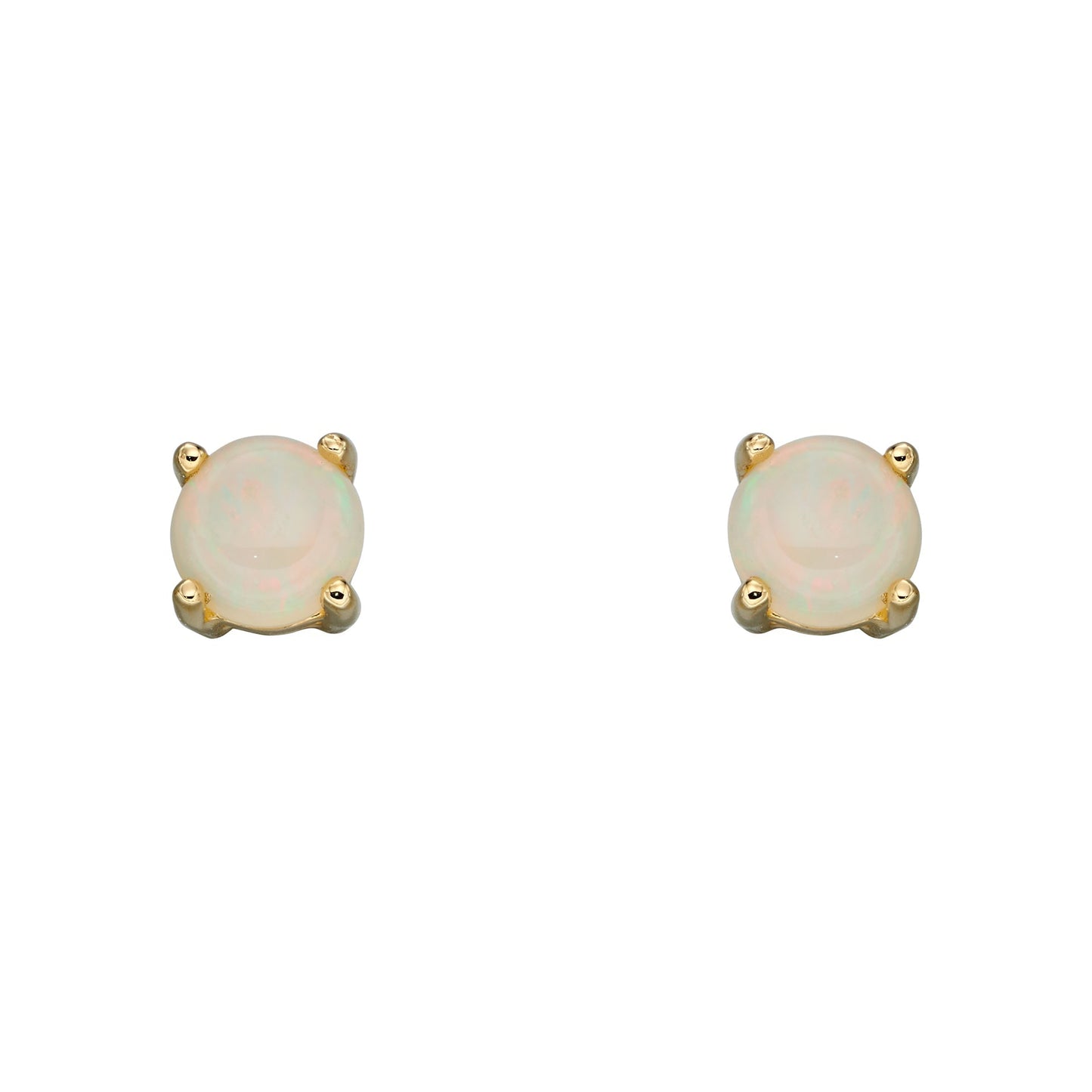 Elements Gold Birthstone Stud Earrings-13