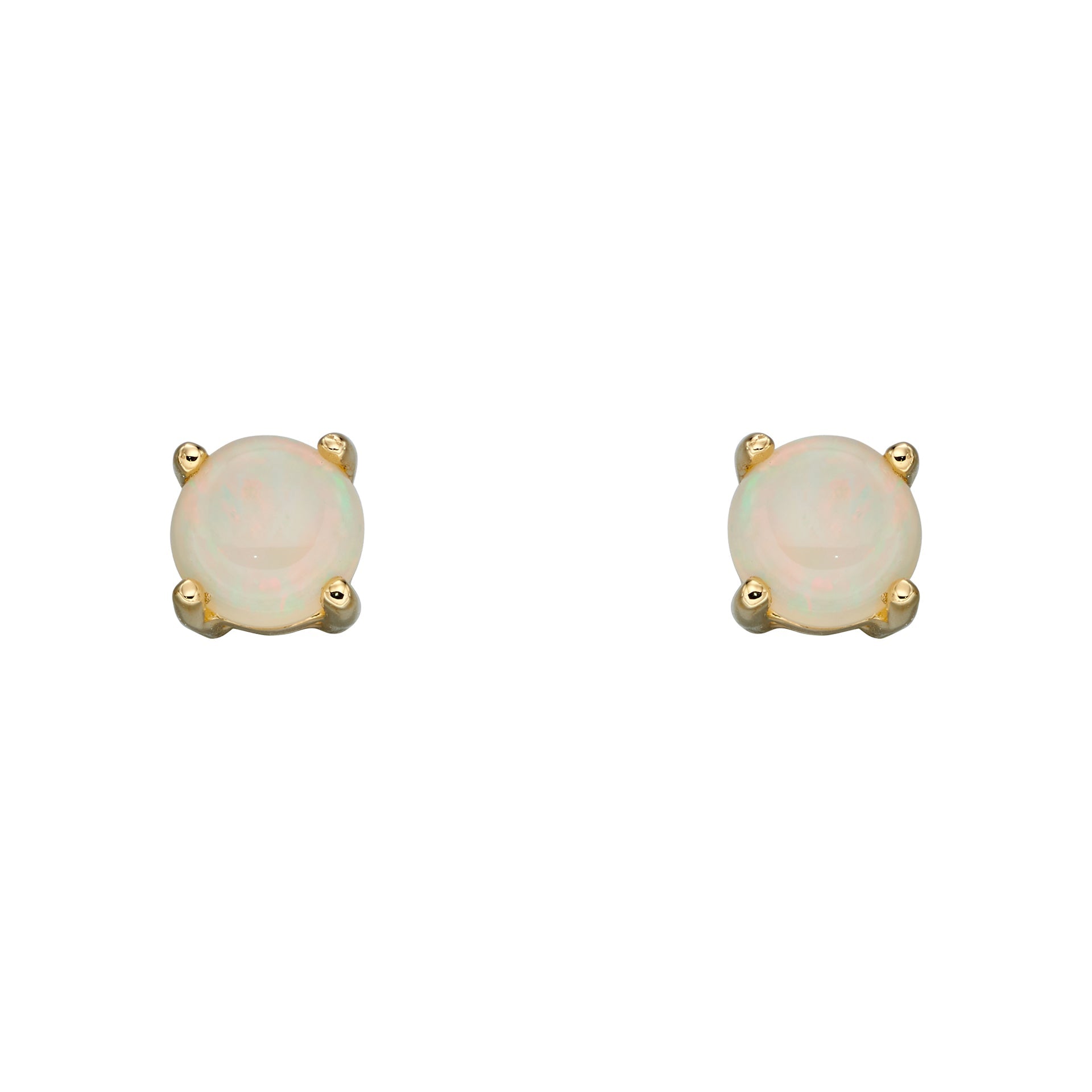 Elements Gold Birthstone Stud Earrings-13