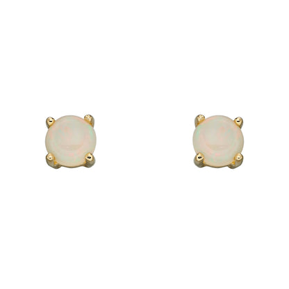 Elements Gold Birthstone Stud Earrings-13
