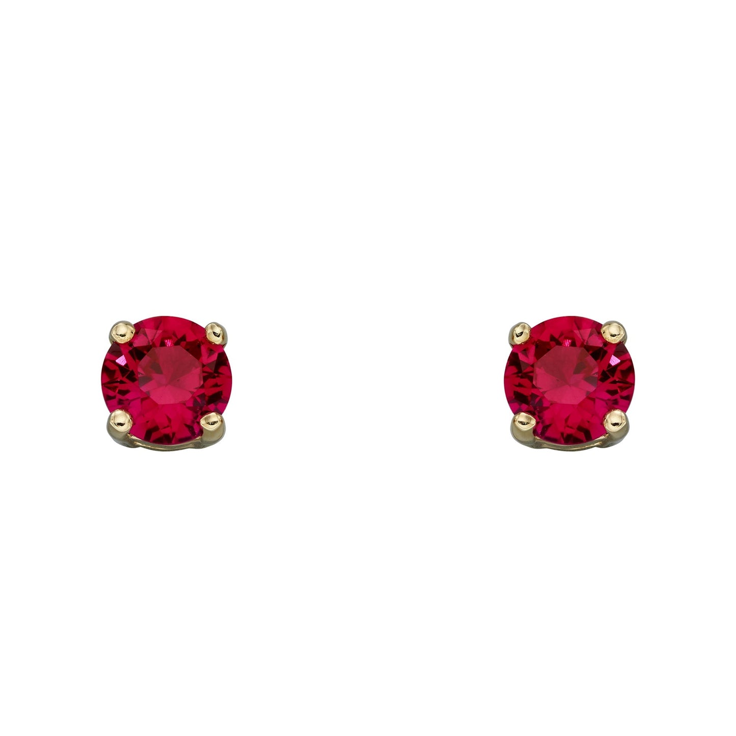 Elements Gold Birthstone Stud Earrings-10