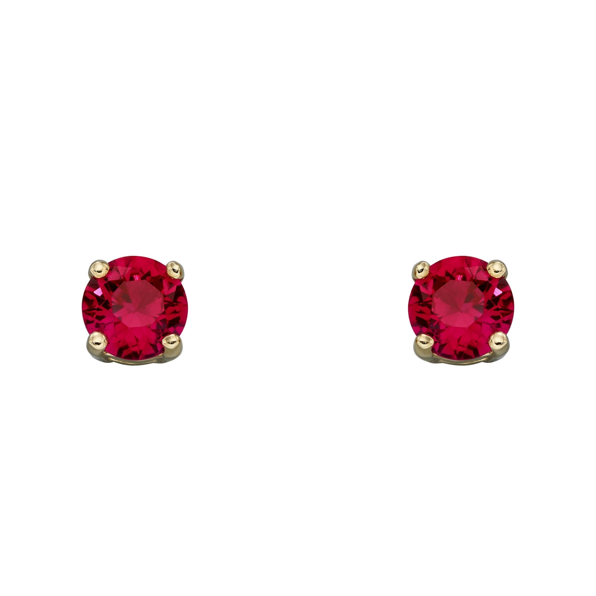 Elements Gold Birthstone Stud Earrings-10
