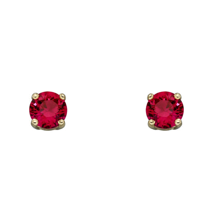 Elements Gold Birthstone Stud Earrings-10