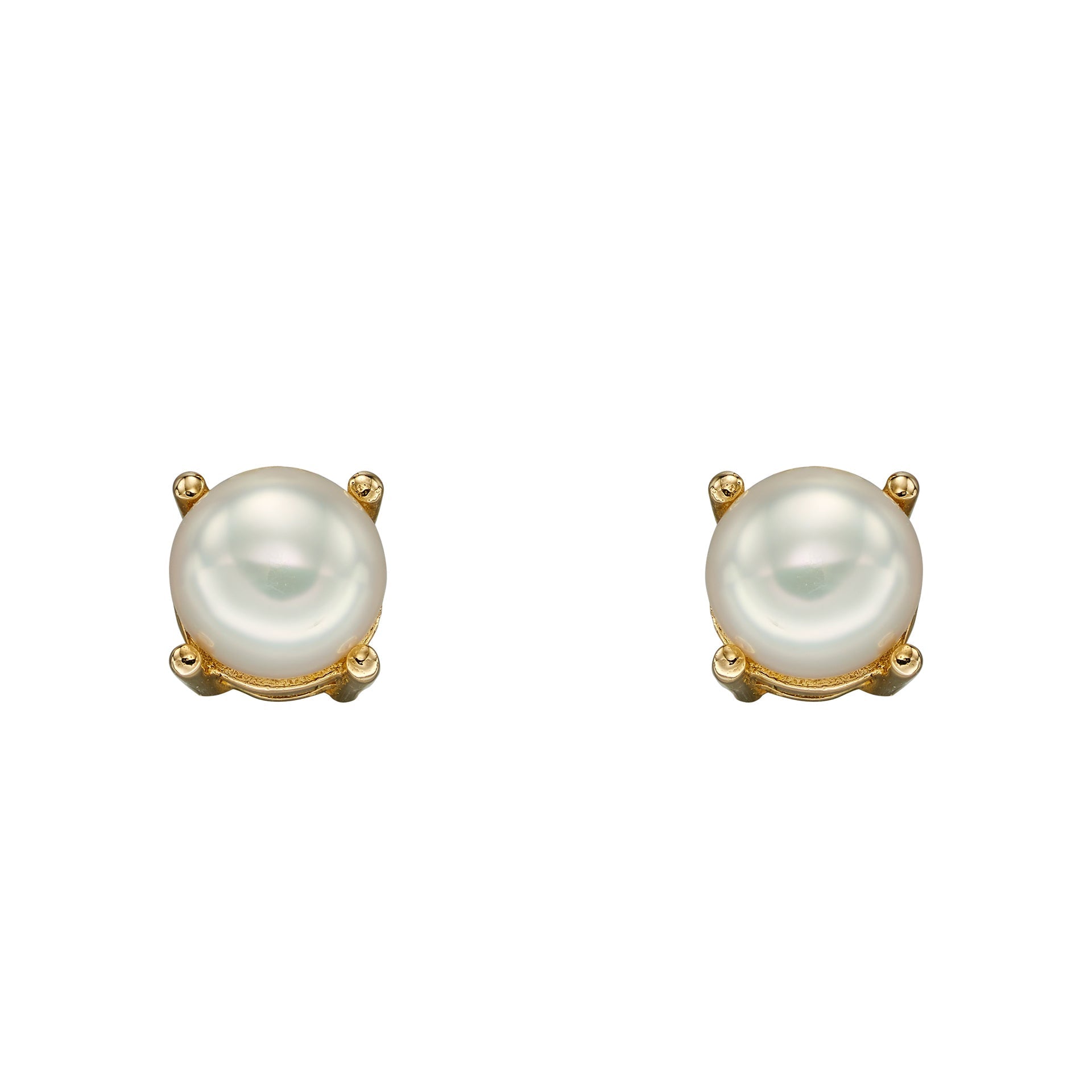 Elements Gold Birthstone Stud Earrings-9