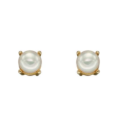 Elements Gold Birthstone Stud Earrings-9
