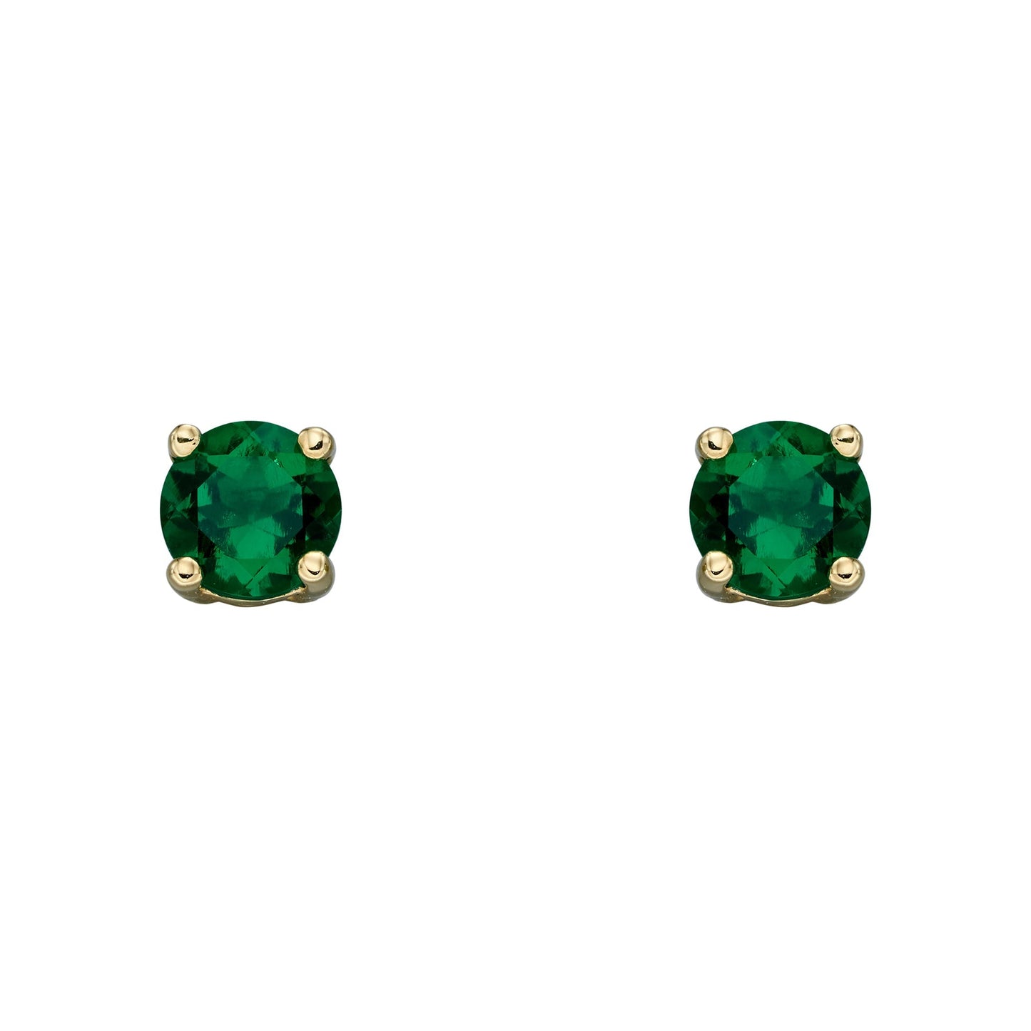 Elements Gold Birthstone Stud Earrings-8