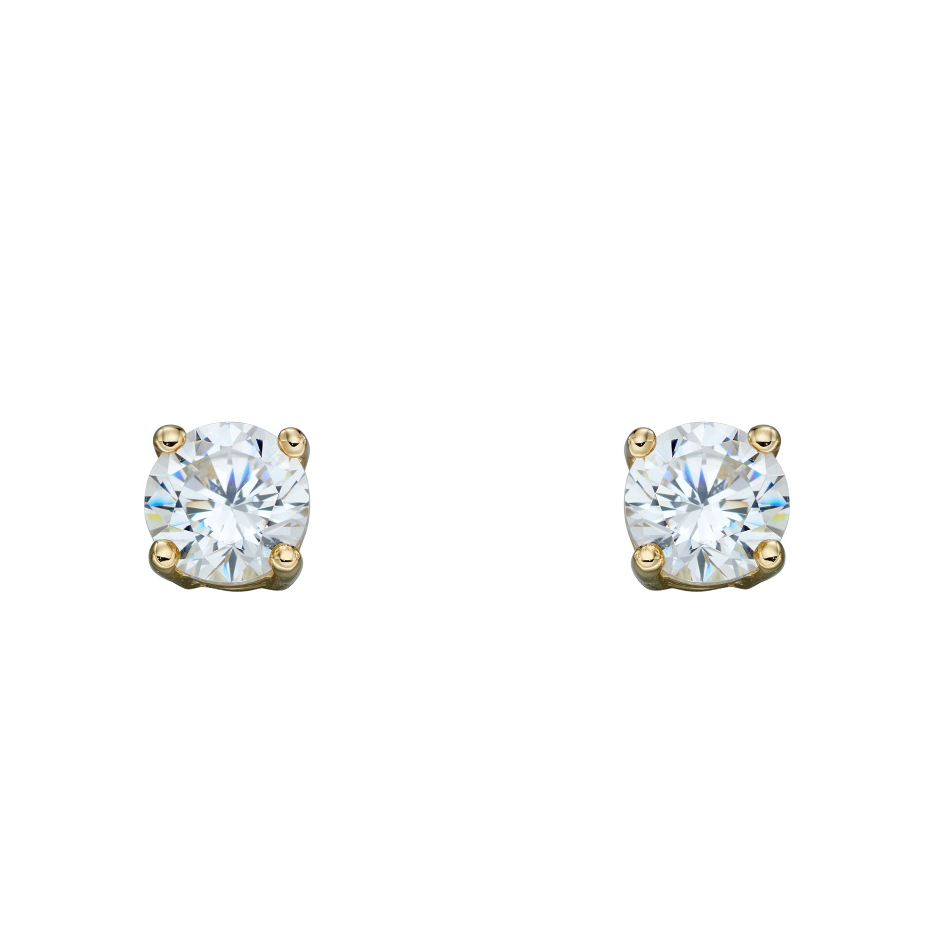 Elements Gold Birthstone Stud Earrings-6