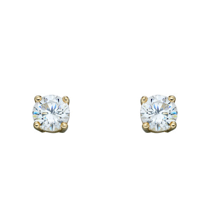 Elements Gold Birthstone Stud Earrings-6