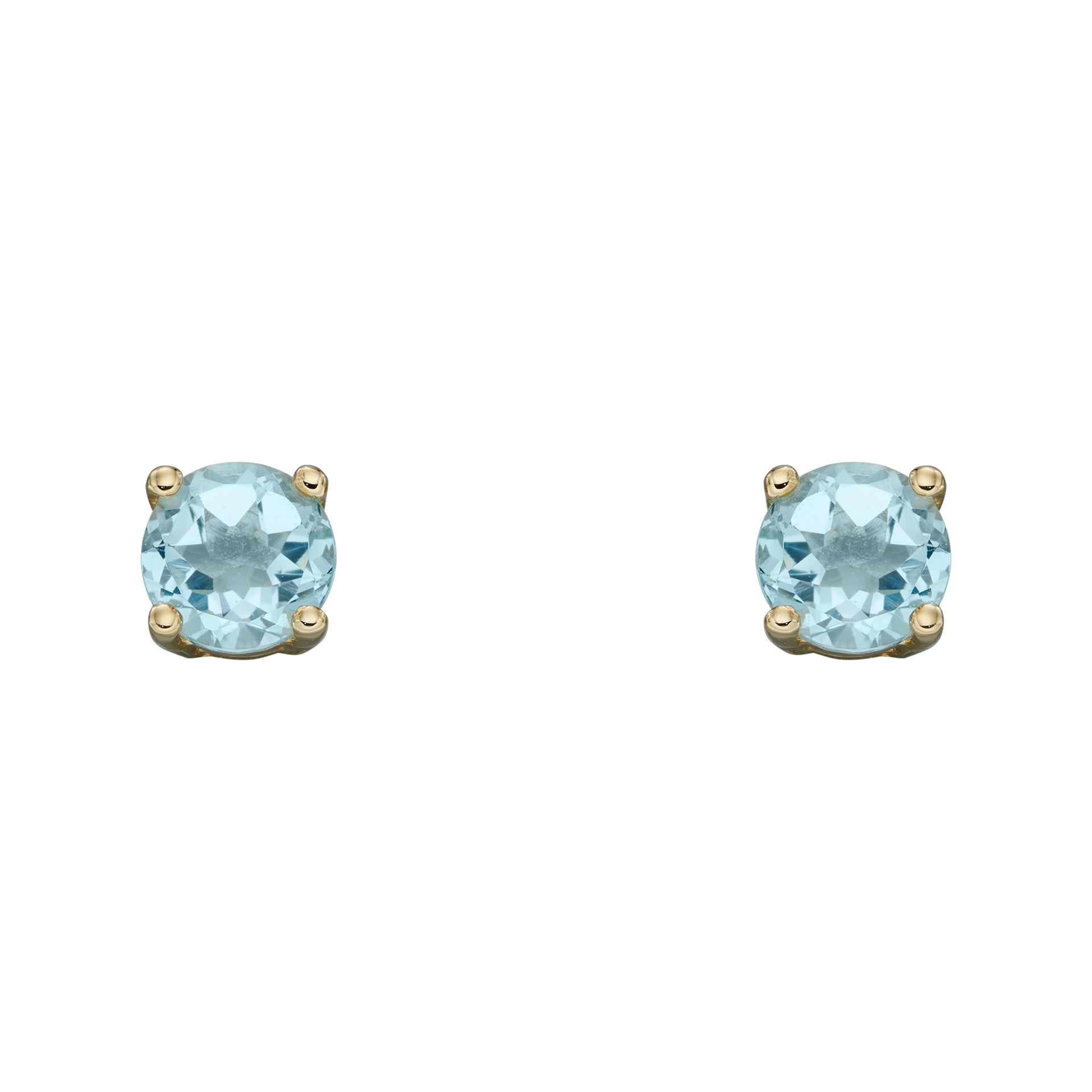 Elements Gold Birthstone Stud Earrings-5