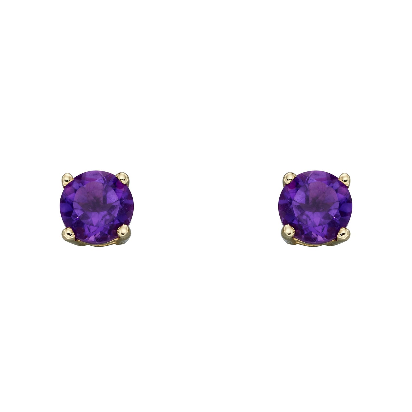 Elements Gold Birthstone Stud Earrings-3
