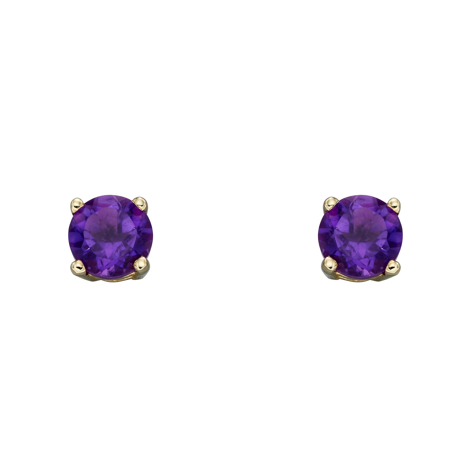 Elements Gold Birthstone Stud Earrings-3