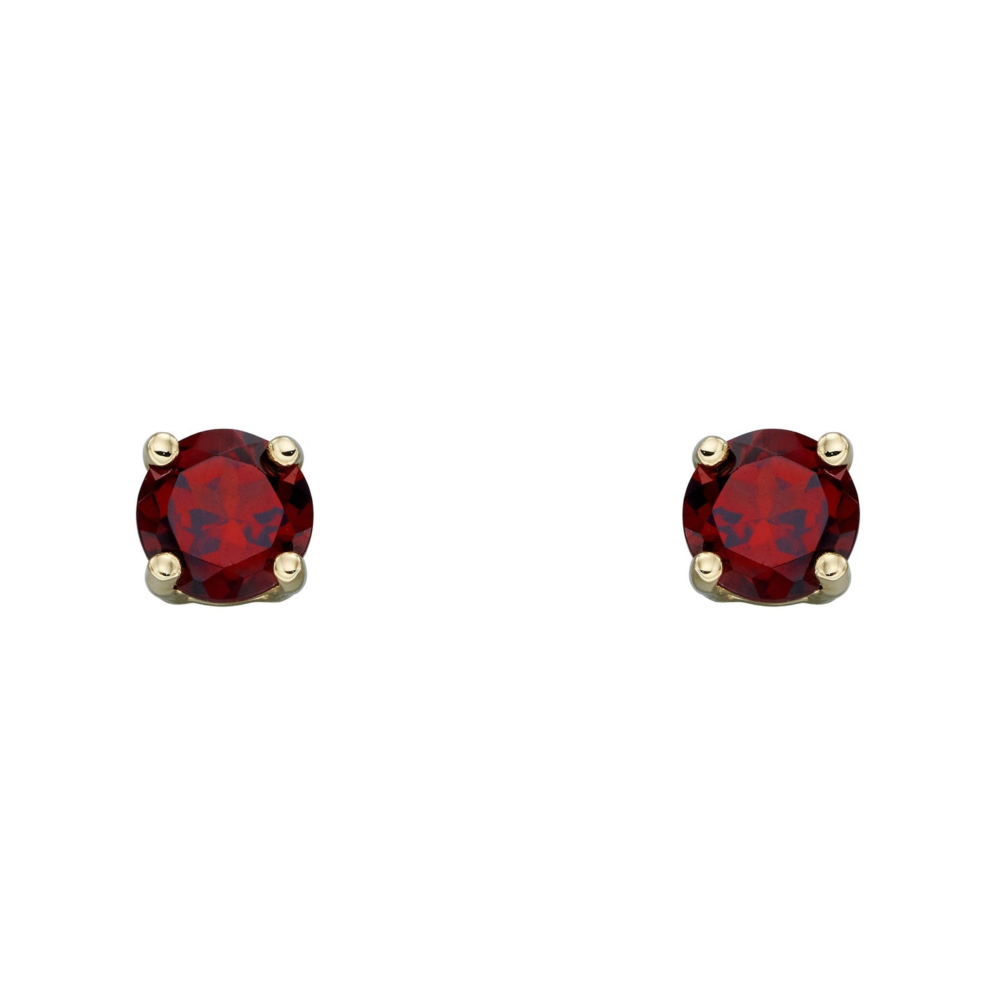 Elements Gold Birthstone Stud Earrings-0