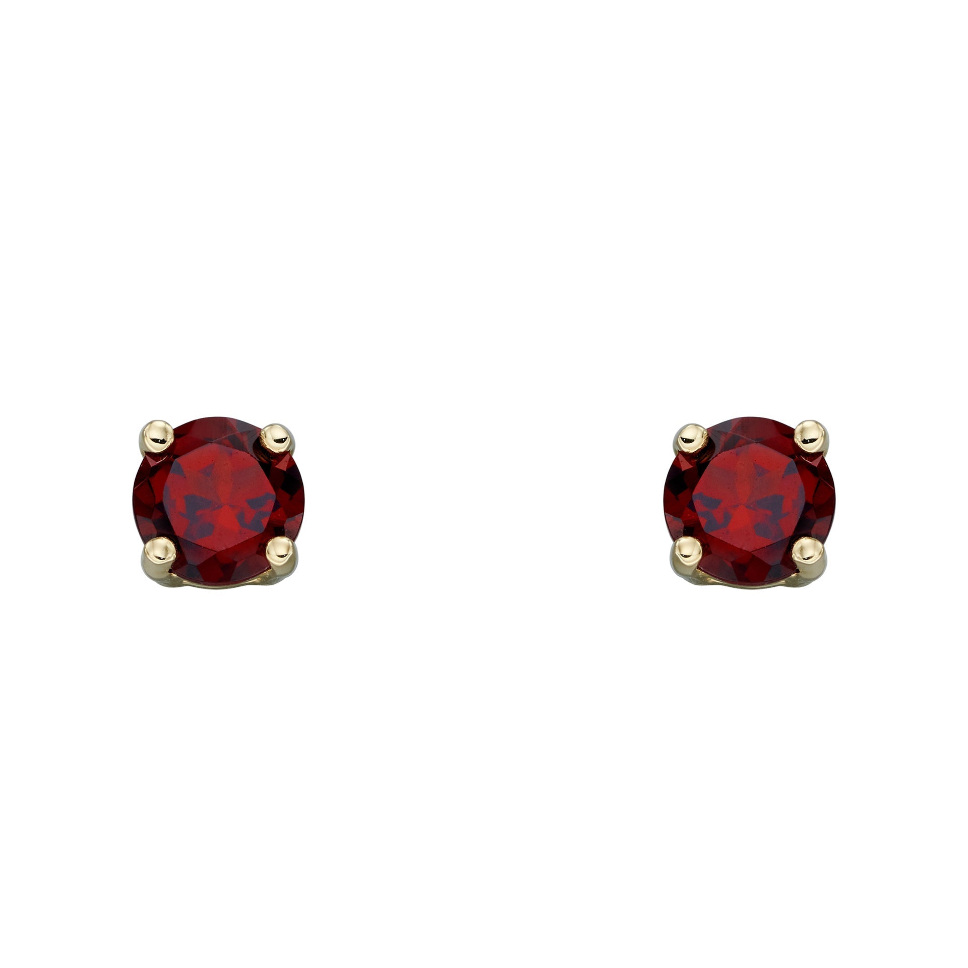 Elements Gold Birthstone Stud Earrings-0
