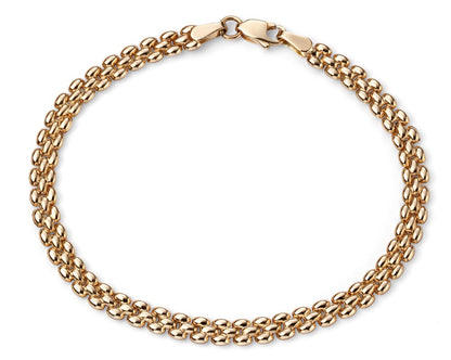 Elements Gold Watch Strap Style Bracelet-0