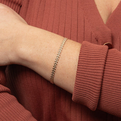 Elements Gold Watch Strap Style Bracelet-1