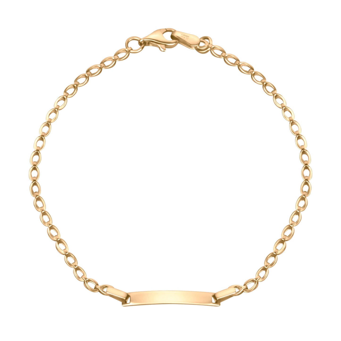 Elements Gold ID Bracelet
