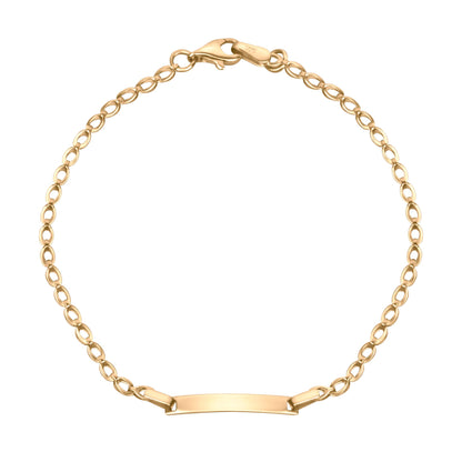 Elements Gold ID Bracelet