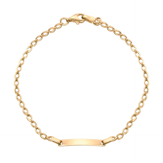 Elements Gold ID Bracelet