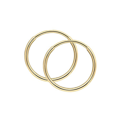Elements Gold Hoop Earrings-0