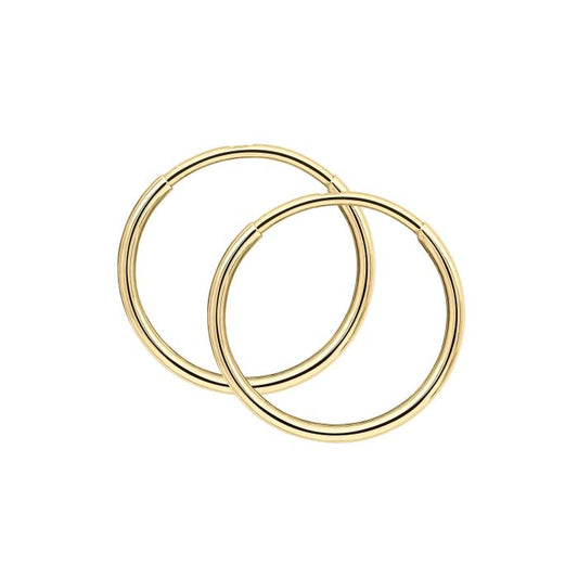 Elements Gold Hoop Earrings-0