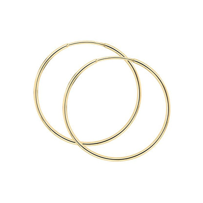 Elements Gold Hoop Earrings-3