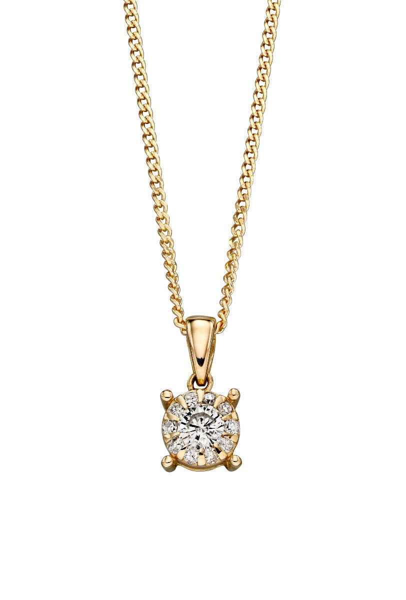 Elements Gold Birthstone Pendant-7