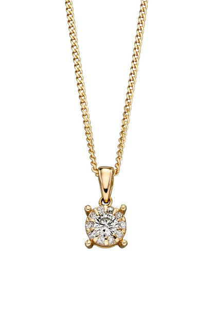 Elements Gold Birthstone Pendant-7