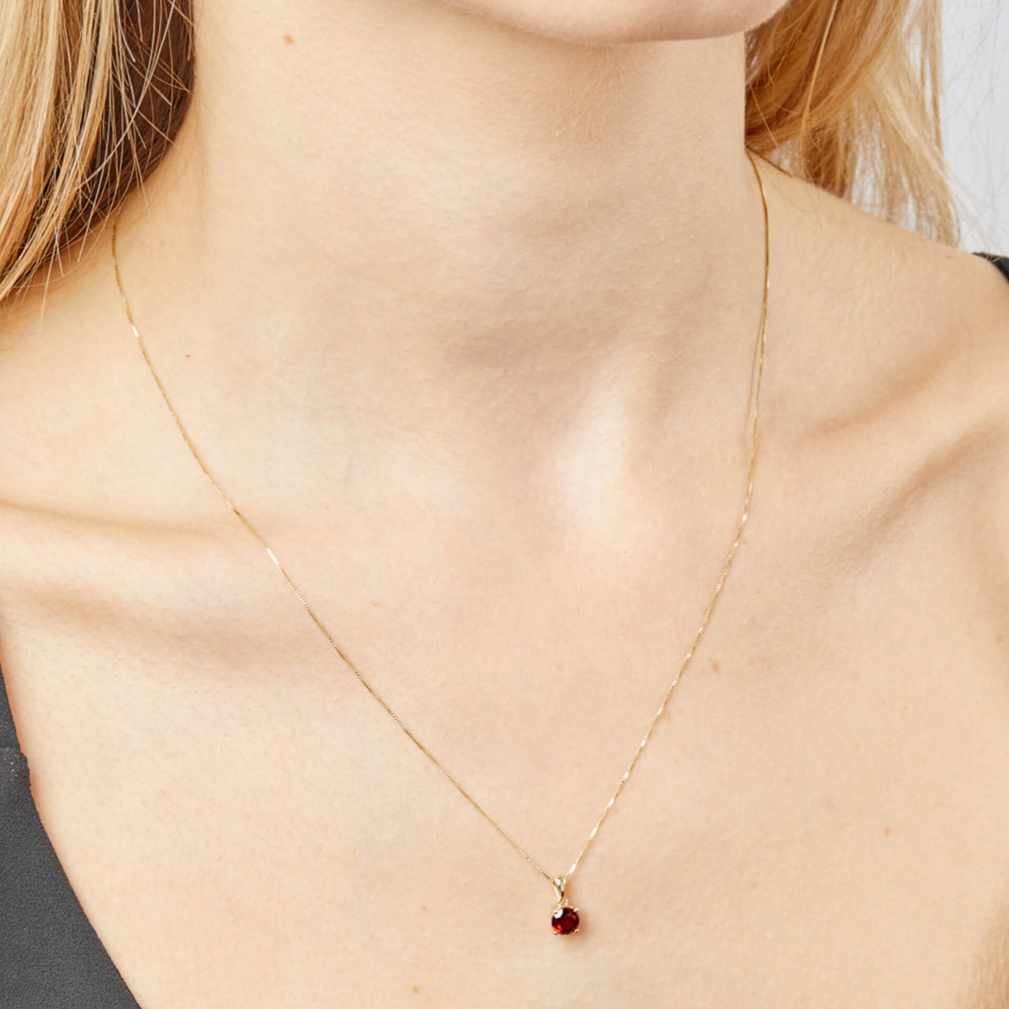 Elements Gold Birthstone Pendant-1
