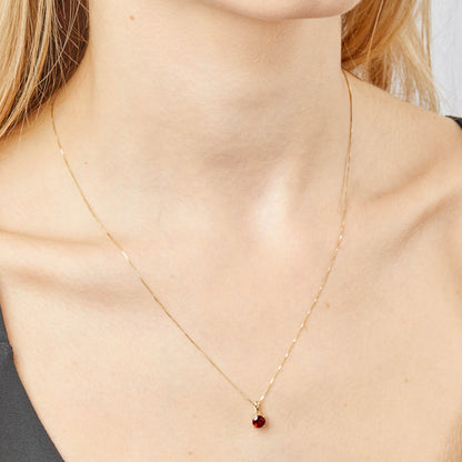 Elements Gold Birthstone Pendant-1
