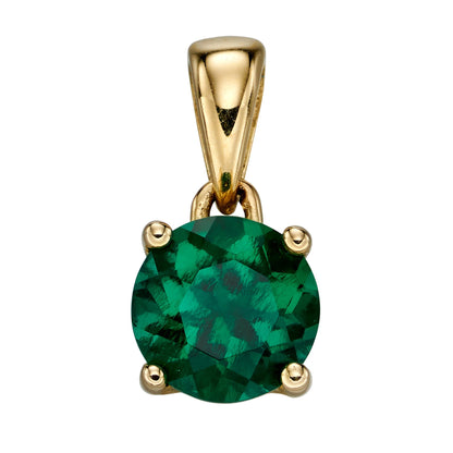 Elements Gold Birthstone Pendant-8