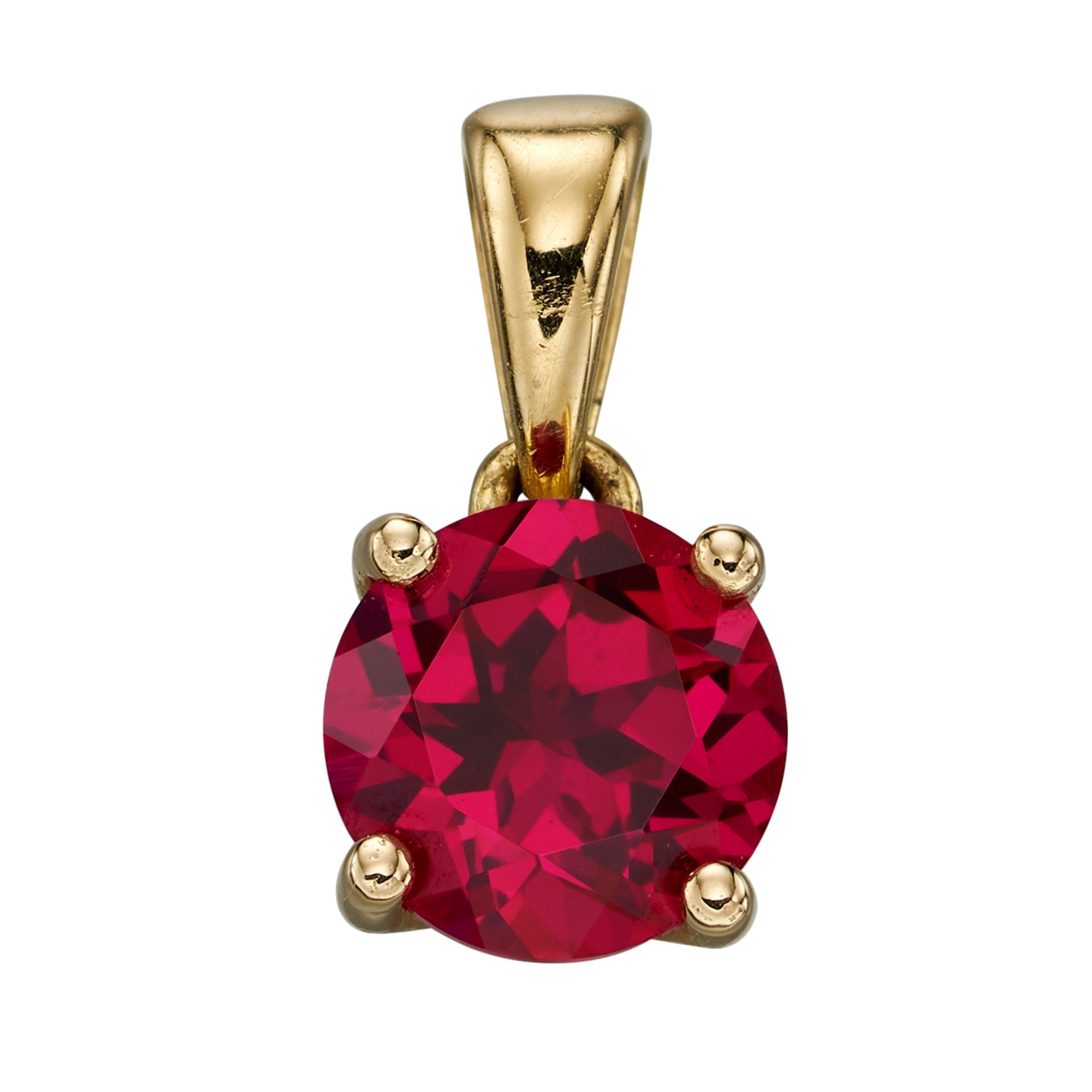 Elements Gold Birthstone Pendant-10