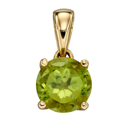 Elements Gold Birthstone Pendant-11