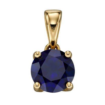Elements Gold Birthstone Pendant-12