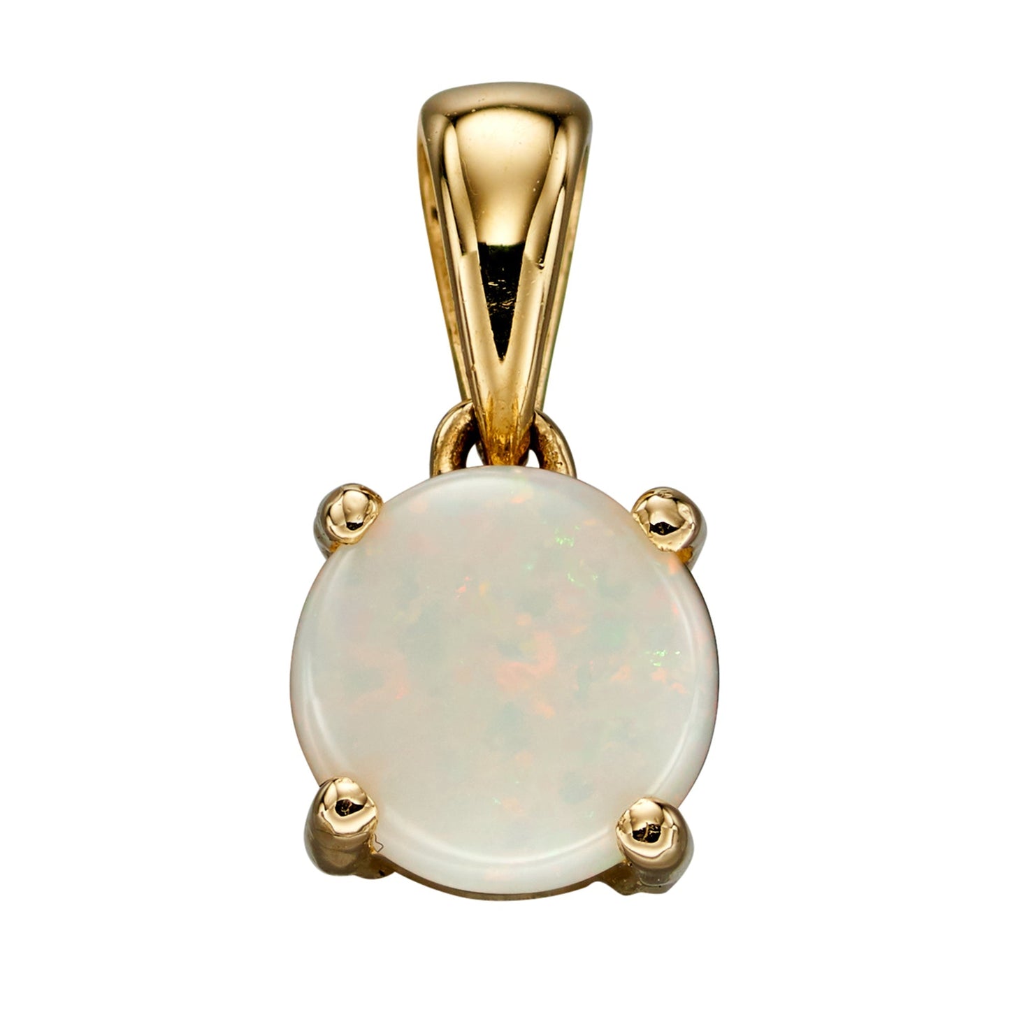 Elements Gold Birthstone Pendant-13