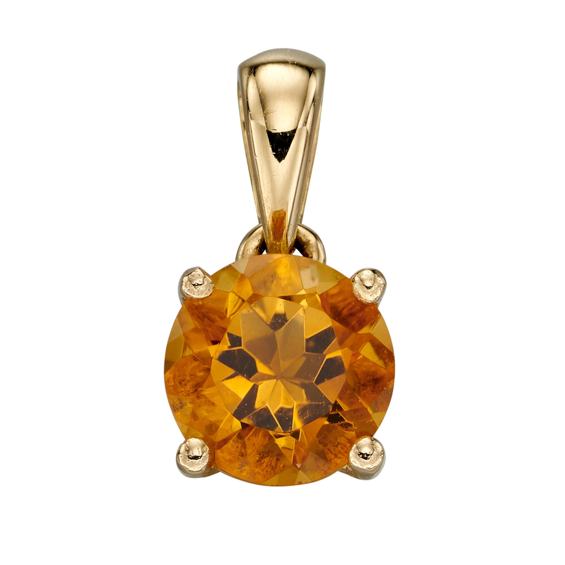 Elements Gold Birthstone Pendant-14