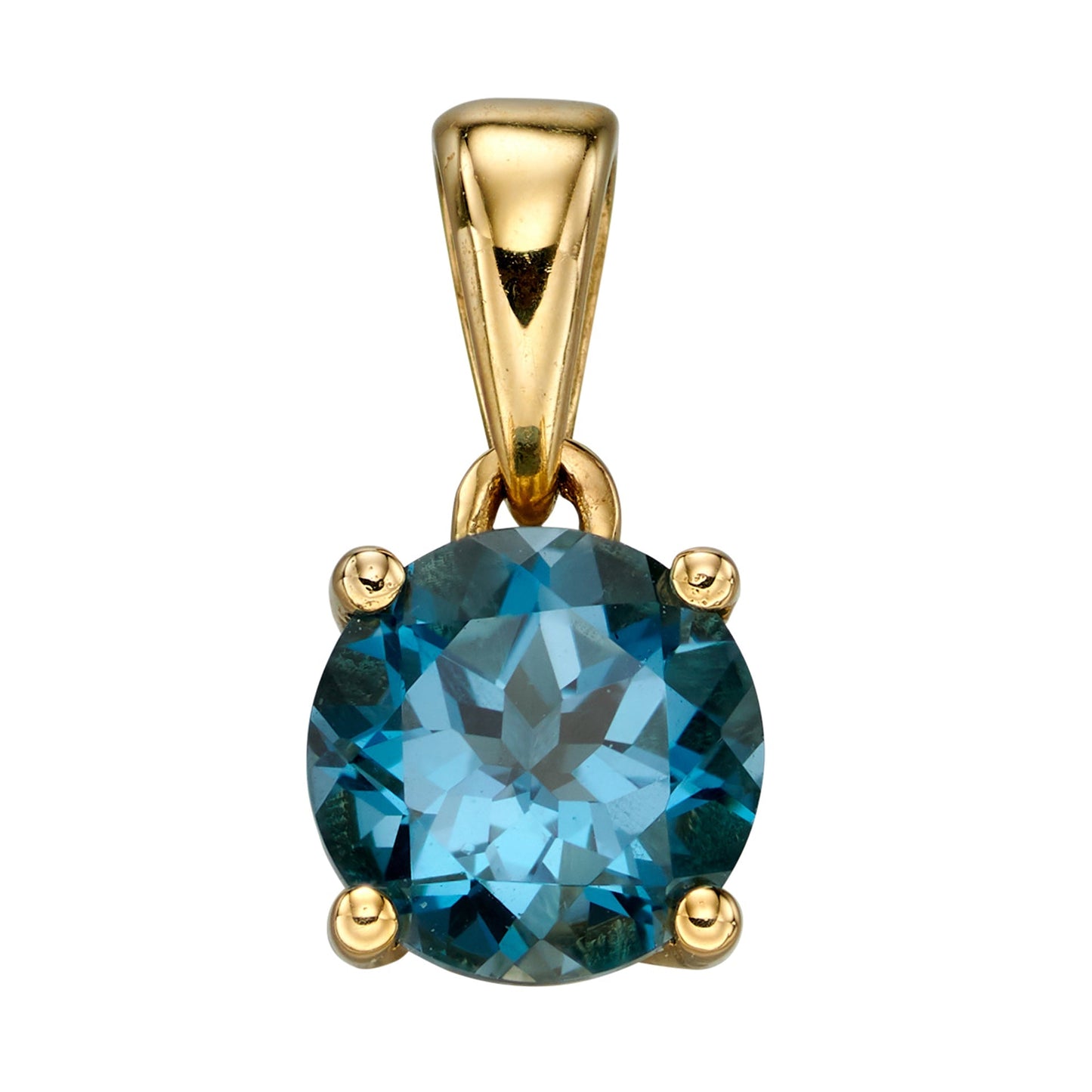 Elements Gold Birthstone Pendant-15